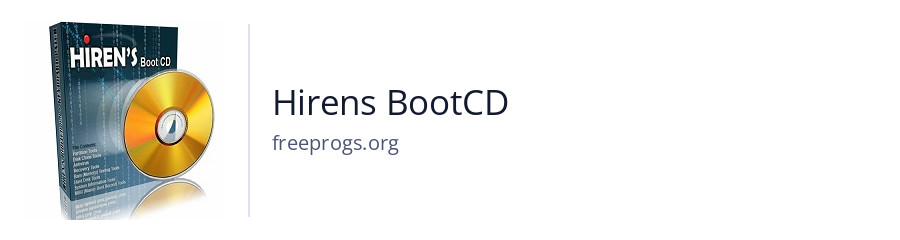 Hirens BootCD