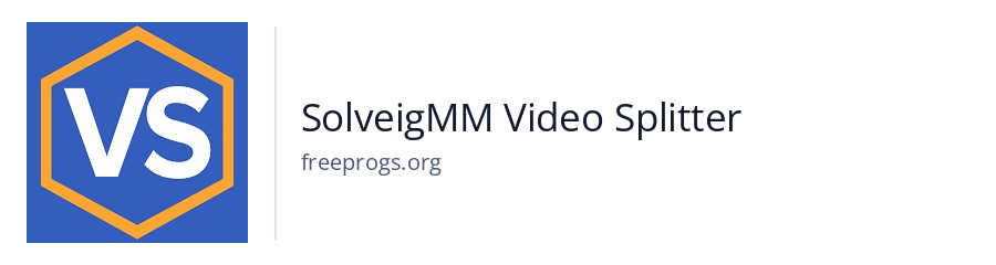 SolveigMM Video Splitter