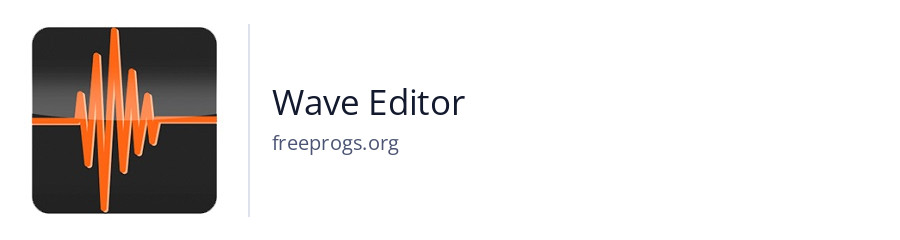 Wave Editor