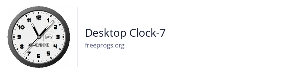 Desktop Clock-7