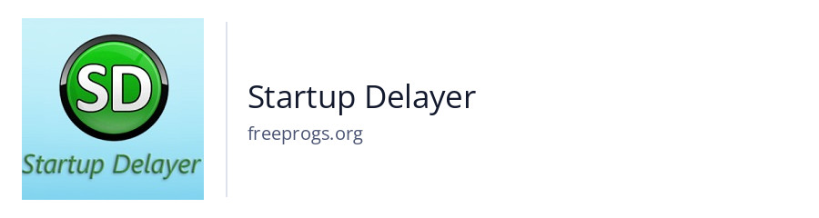 Startup Delayer
