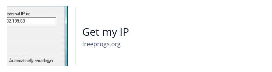 Get my IP