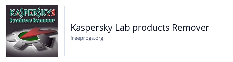 Kaspersky Lab products Remover