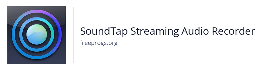 SoundTap Streaming Audio Recorder