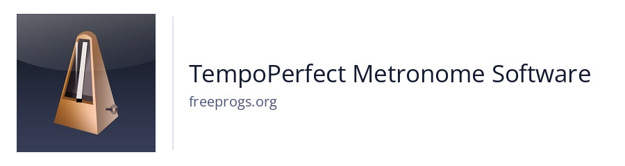 TempoPerfect Metronome Software