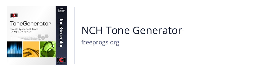 NCH Tone Generator