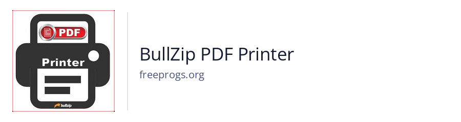 BullZip PDF Printer