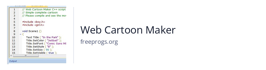 Web Cartoon Maker
