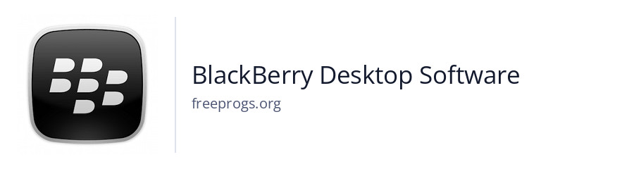 BlackBerry Desktop Software