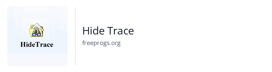 Hide Trace