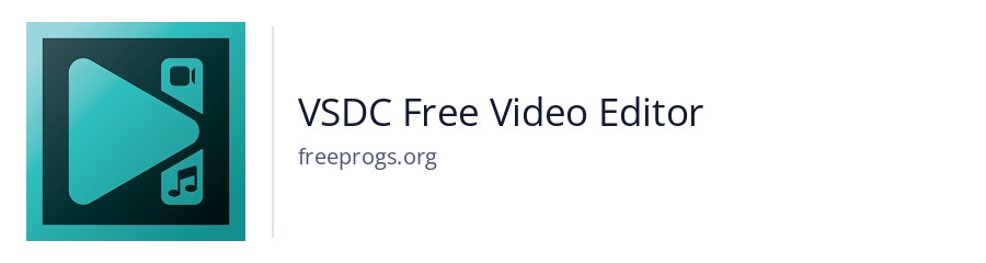 VSDC Free Video Editor