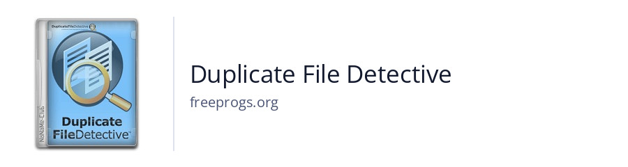 Duplicate File Detective