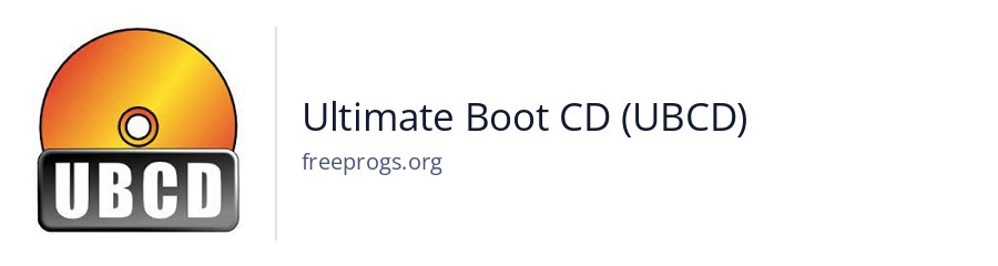 Ultimate Boot CD (UBCD)