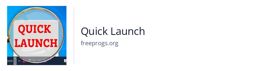 Quick Launch