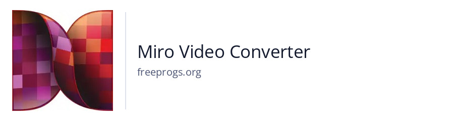 Miro Video Converter