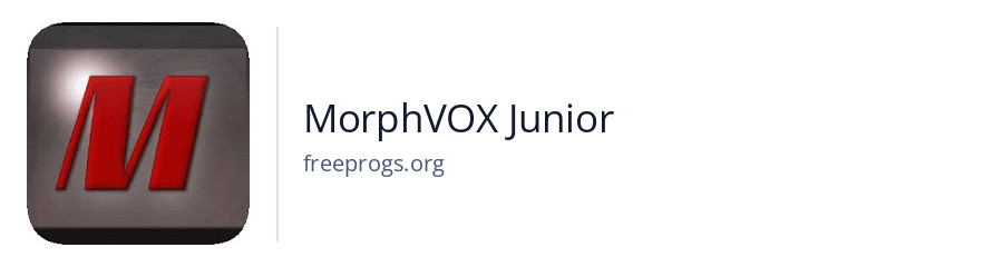 MorphVOX Junior