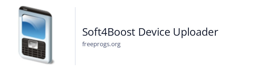 Soft4Boost Device Uploader
