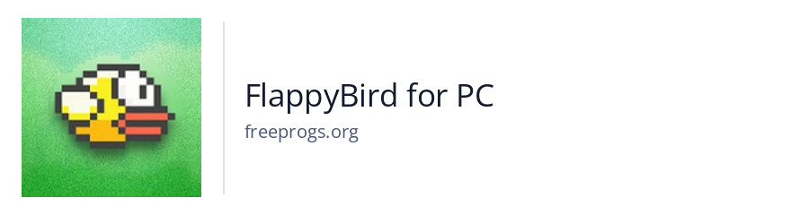 FlappyBird for PC