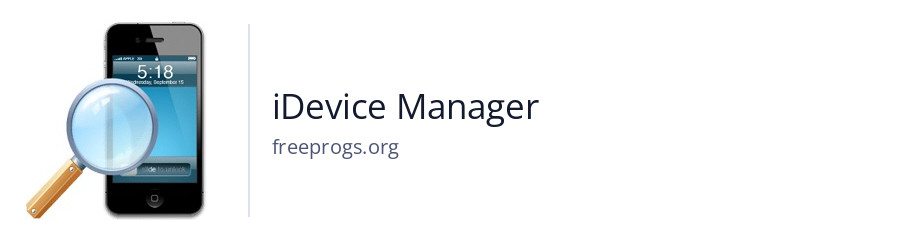 iDevice Manager