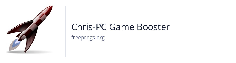 Chris-PC Game Booster