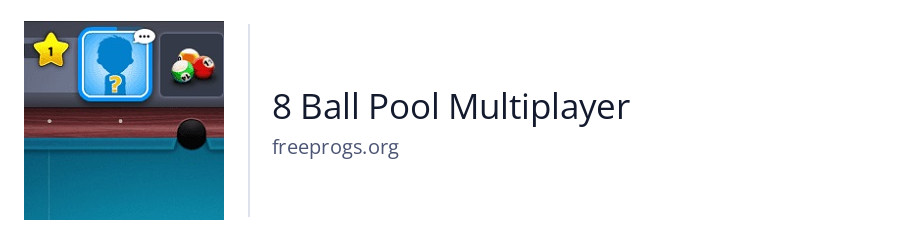 8 Ball Pool Multiplayer