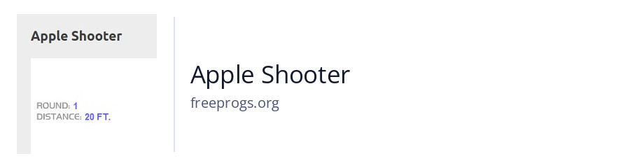 Apple Shooter