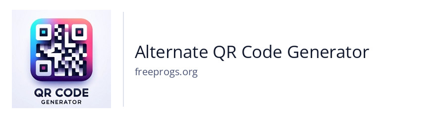 Alternate QR Code Generator