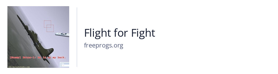 Flight for Fight