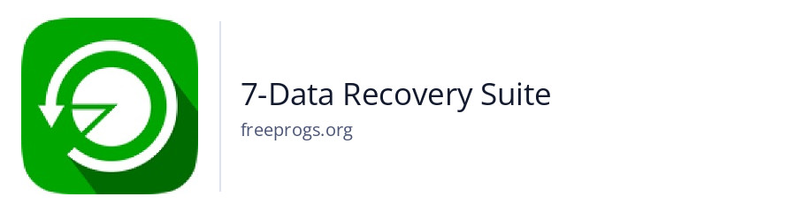 7-Data Recovery Suite