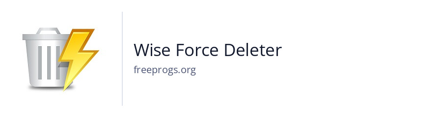 Wise Force Deleter