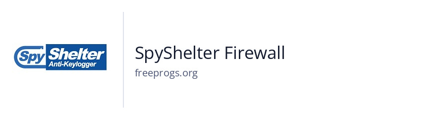 SpyShelter Firewall