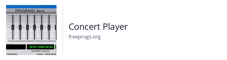 Concert Player
