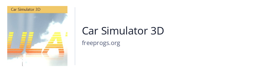 Car Simulator 3D