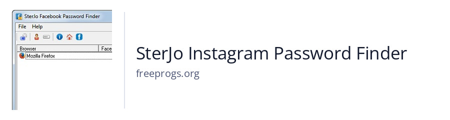 SterJo Instagram Password Finder