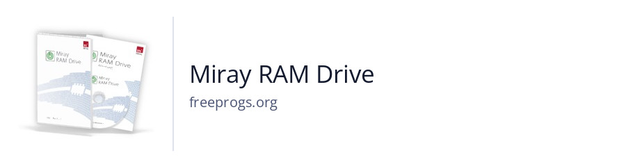 Miray RAM Drive