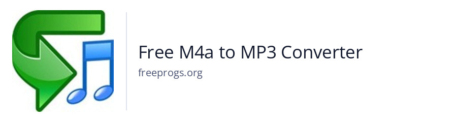 Free M4a to MP3 Converter