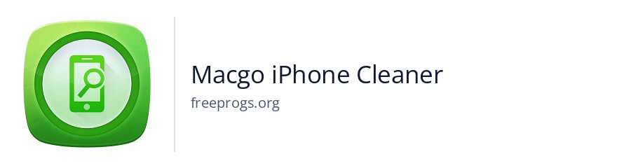 Macgo iPhone Cleaner