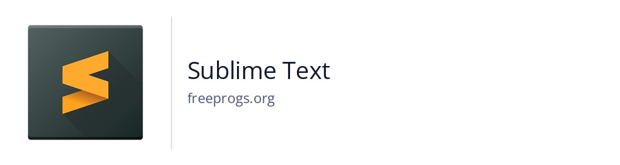 Sublime Text