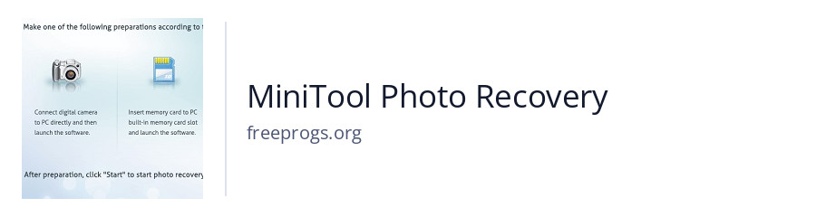 MiniTool Photo Recovery