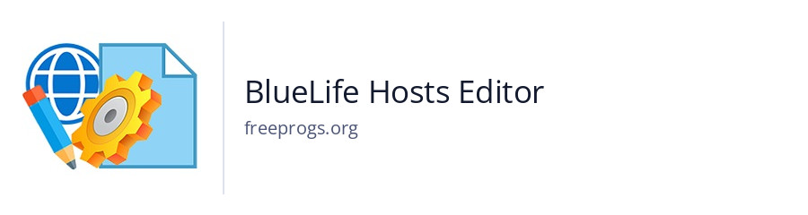 BlueLife Hosts Editor