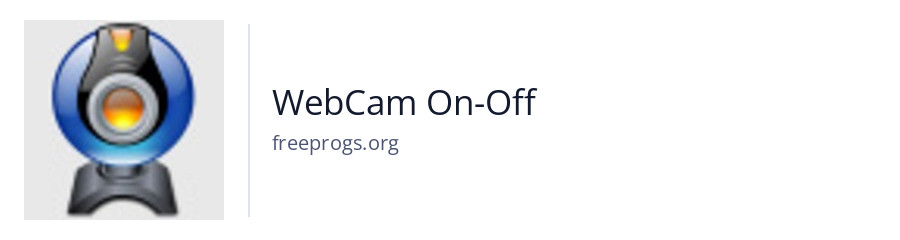 WebCam On-Off