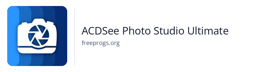 ACDSee Photo Studio Ultimate