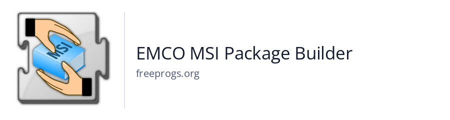 EMCO MSI Package Builder