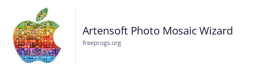 Artensoft Photo Mosaic Wizard