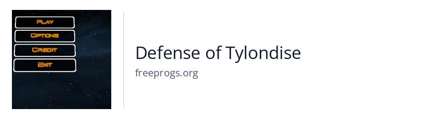 Defense of Tylondise