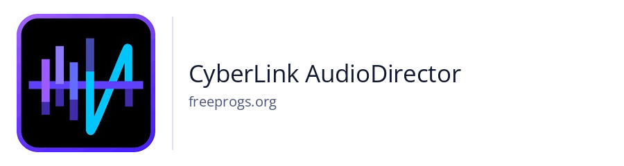 CyberLink AudioDirector