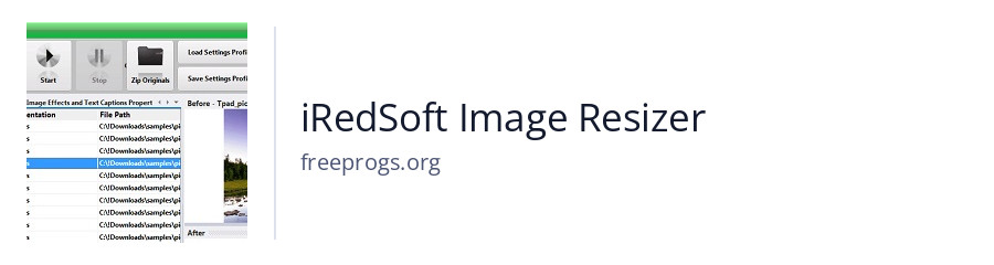 iRedSoft Image Resizer