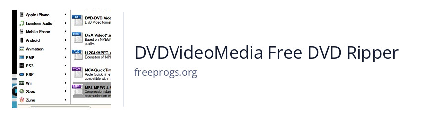 DVDVideoMedia Free DVD Ripper
