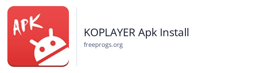 KOPLAYER Apk Install