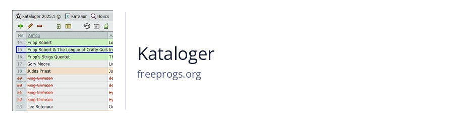 Kataloger